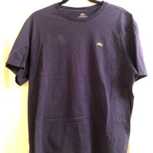Navy blue Lacoste t-shirt